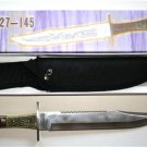 New! - Early Americana Bowie Knife With Sheath