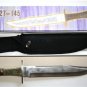 New! - Early Americana Bowie Knife With Sheath