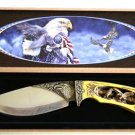 New!  American Eagle Collectable Knife with display box