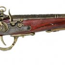New! - 15-1/2" Replica Flintlock Pistol With Stand