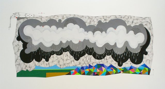 CLOUD, a benefit print by Luis Cruz Azaceta