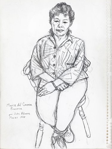 Maria del Carmen Fonseca by John Ahearn