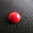 Red Coral Sea Bamboo Coral 12 mm round cabochons for jewellery making-Free shipping