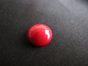 Red Coral Sea Bamboo Coral 12 mm round cabochons for jewellery making-Free shipping