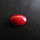 Red Coral Sea Bamboo Coral 8*12 mm Oval Cabochons for jewellery making-Free shipping