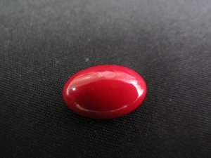 Red Coral Sea Bamboo Coral 10*14 mm Oval Cabochons for jewellery making-Free shipping