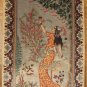 Omar Khayyam women Tabriz Persian Carpet hand made Rug