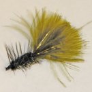 Black-Olive Bugger w/ Flash