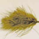 Olive marabou leech