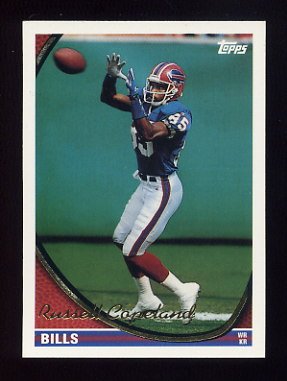 1994 Topps Football #002 Russell Copeland - Buffalo Bills