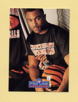 1991 Pro Line Portraits Football #091 Tim McGee - Cincinnati Bengals