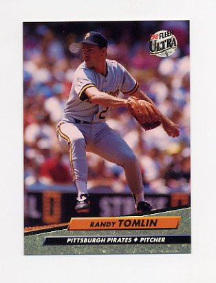 1992 Fleer Ultra # 261 NM/MT Randy Tomlin Baseball Card 