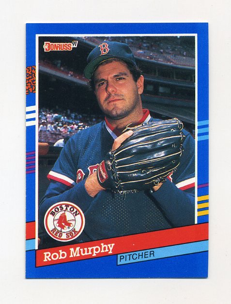 1991 Donruss Baseball #250 Rob Murphy - Boston Red Sox