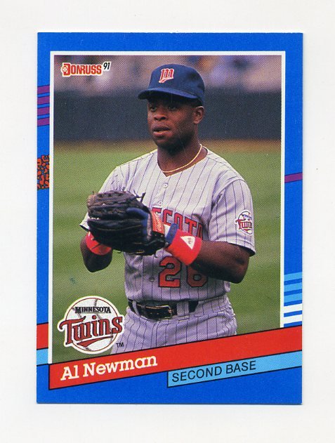 1991 Donruss Baseball #208 Al Newman - Minnesota Twins