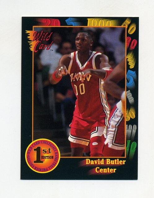 1991-92 Wildcard Basketball #114 David Butler - UNLV NM-M