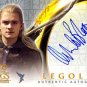 Authentic Orlando Bloom Topps Autograph Card
