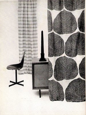 Printed Textile Design Book Terence Conran 1957 Mid Century Modern Retro Fabrics