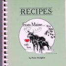 Recipes from Maine with Love Cookbook New England Cooking Blueberry Recipes