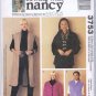 McCall's 3753 Sewing with Nancy Misses' Unlined Vests Jackets Sewing Pattern Size S M L XL Uncut