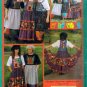 Uncut Women's Sewing Pattern Art to Wear Western Style Apple Jumper Decorative Applique Sz 8 to 20