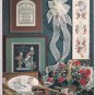 Christmas Cross Stitch Pattern Booklet Chickadees Moose Carolers Angels