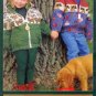 Sewing Pattern Lil' Friends Hooded Jackets Boys or Girls Size Small Medium Large 2 3 4 5 6 6X