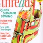 Threads Magazine 137 July 2008 Quick Summer Sewing Pattern-Free Fashion Serging