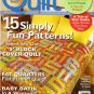 Quilt Magazine December January 2009 Kaffe Fassett Christmas Projects Star Quilts Fast Flannel Quilt