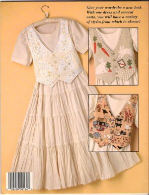 Easy Versatile Pattern Booklet Dress with Changeable Vests Sizes 6 8 10 12 14 16 18 20 22