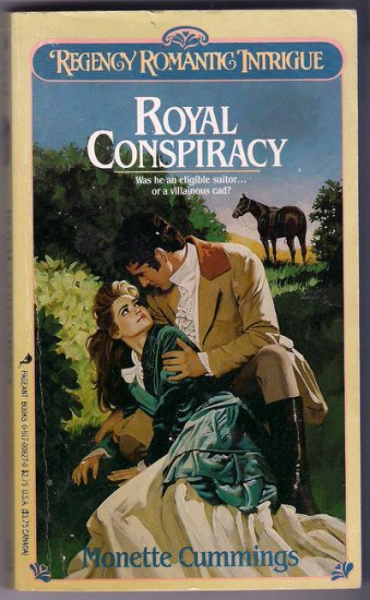 Royal Conspiracy Monette Cummings Pageant Regency Romance PB