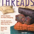 Threads Magazine 90 September 2000 Sew Yves St. Laurent's Pants No-Mark Quilting The New Box Pillow