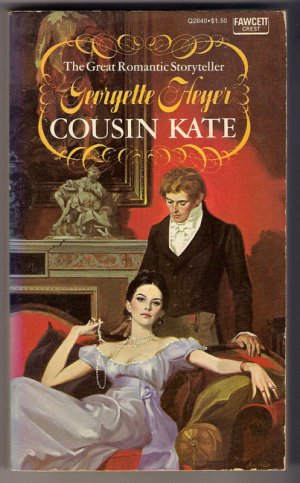 Georgette Heyer Cousin Kate Regency Romance Fawcett Crest PB