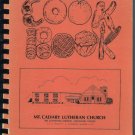 1979 Mount Calvary Lutheran Church Cookbook Galesburg IL