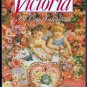 Victoria Magazine February 1993 Victorian Pincushions Vintage Clothier Cornelia Powell Roses