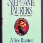 A Fine Passion Stephanie Laurens BCE Hardcover Bastion Club Regency Romance