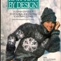 Knitting By Design Chart and Knit Your Own 80s Vintage Sweaters Clothes Softcover