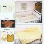 Kwik Sew Pattern 976 Appliqued Patchwork Embroidered Baby Crib Quilts Bibs Tooth Fairy Pillows Uncut