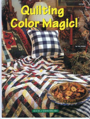 Quilting Color Magic! Sue Harvey Quilt Fabric Color Selection Using Color Wheel Harmonies