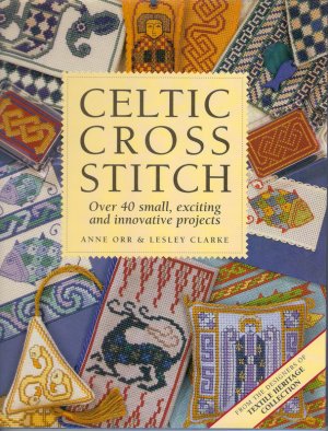 Celtic Cross Stitch Book Over 40 Small Projects Patterns Knots Spirals Triskele Animals