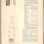Vintage 1970s Christian Dior Vogue Paris Original Sewing Pattern 1133 Size 14 Misses Wardrobe Uncut