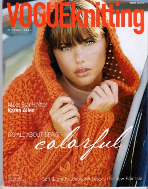 Vogue Knitting Winter 2004/05 OOP Karen Allen Twinsets Fair Isle California Winter Knits