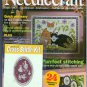 Needlecraft Magazine Cross Stitch Cats Corded Quilting Bobbin Lace 24 Projects Assisi Work Card Kit