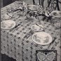 Vintage 1940s Pineapple Designs Booklet Crochet Tablecloths Bedspreads Runners Doilies