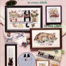 Cat Cross Stitch Chart Pattern Booklet 16 Whimsical Designs Linda Gillum