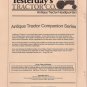 Antique Tractor Serial Number Guide for 853 Models 1911 through 1970 Old Tractor