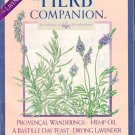 The Herb Companion Magazine Lavender Hemp Oil Bastille Day Feast June July 2000
