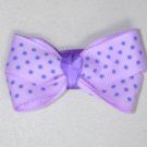 2" baby bow - lavender & purple