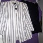 Grey & Black Women's Suit