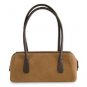 Leather handbag, 'Quiet Brown' 181488
