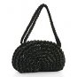 Soda pop-top handbag, 'Rustic Black Fan' 181493